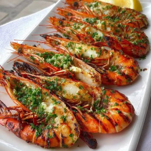 Sizzling Prawn